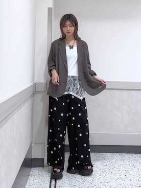 あゆねさん(レディース・164cm)の夏コーディネート