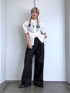 あゆねさん（レディース・164cm）の夏コーディネート