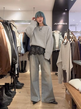 「体型カバー」｜あゆねさん（レディース・164cm）の秋コーディネート