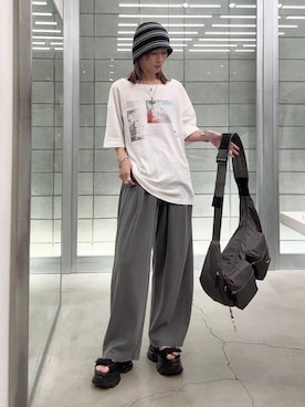 あゆねさん(レディース・164cm)の夏コーディネート