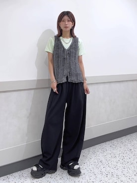 あゆねさん（レディース・164cm）の夏コーディネート