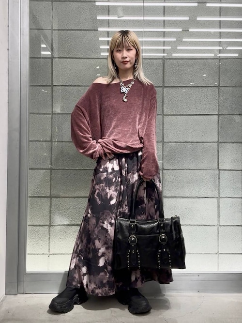 モールカノコボートネックLS/589933（Tシャツ/カットソー