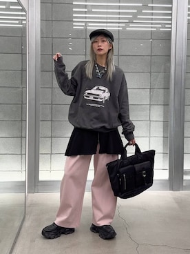 あゆねさん（レディース・164cm）の冬コーディネート