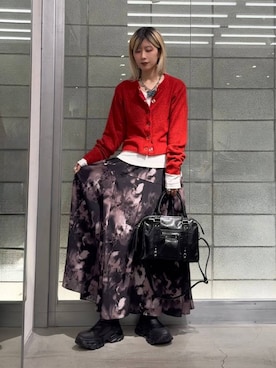 「JEANASIS（ジーナシス）のアイテム（ブーツ）」を使った、あゆねさん（レディース・164cm）の秋コーディネート