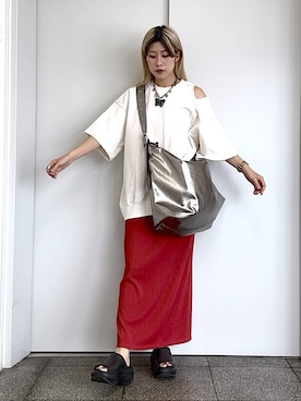 あゆねさん（レディース・164cm）の春コーディネート