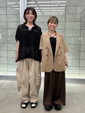 あゆねさん(レディース・164cm)の春コーディネート