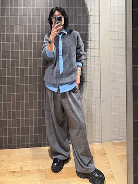 「eL（エル）のアイテム」を使った、あゆねさん（レディース・164cm）の秋コーディネート