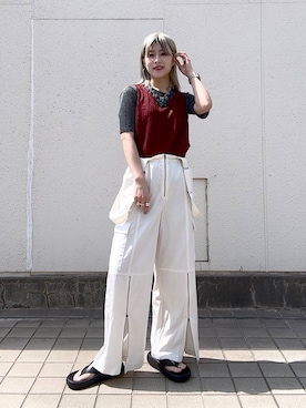 あゆねさん(レディース・164cm)の春コーディネート