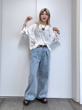 あゆねさん（レディース・164cm）の夏コーディネート