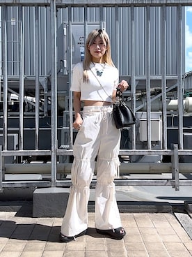 あゆねさん（レディース・164cm）の夏コーディネート