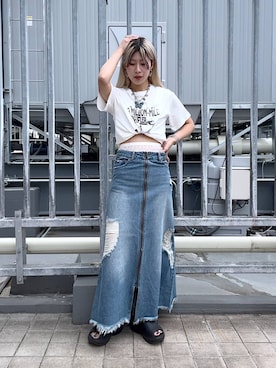 あゆねさん(レディース・164cm)の夏コーディネート