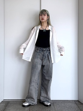 あゆねさん（レディース・164cm）の春コーディネート