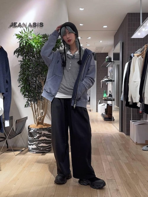 セール】FadeカラーZIPフーディ/321477（パーカー）｜JEANASIS