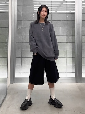 「eL（エル）のアイテム」を使った、あゆねさん（レディース・164cm）の秋コーディネート