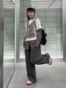 あゆねさん(レディース・164cm)の春コーディネート