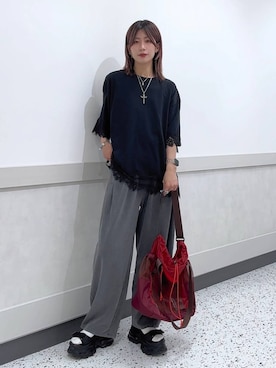 あゆねさん（レディース・164cm）の夏コーディネート