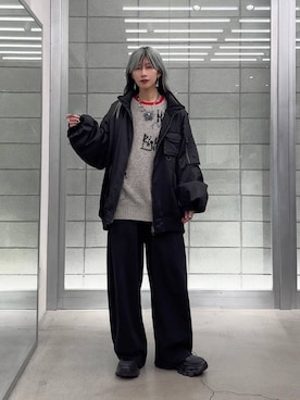 あゆねさん（レディース・164cm）の冬コーディネート