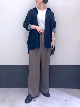 「レプシィム(LEPSIM)」｜「アイテム（パンプス）」を使った、ミヨちゃんさん（レディース・165cm）の秋コーディネート