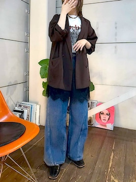 ミヨちゃんさん(レディース・166cm)の春コーディネート