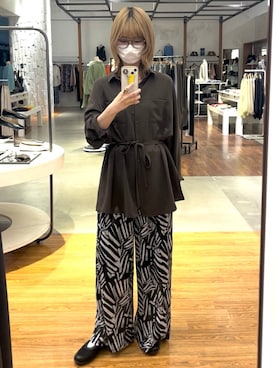 「LEPSIM（レプシィム）のアイテム」を使った、ミヨちゃんさん（レディース・166cm）の春コーディネート