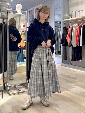 ミヨちゃんさん（レディース・166cm）の冬コーディネート