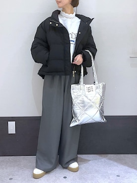 「レプシィム(LEPSIM)」｜「アイテム（その他アウター）」を使った、ミヨちゃんさん（レディース・165cm）の秋コーディネート