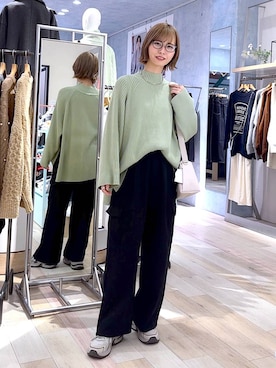 ミヨちゃんさん（レディース・166cm）の冬コーディネート