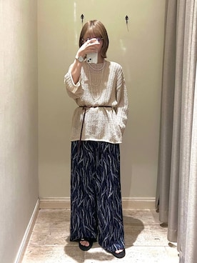 「20代_LEPSIM」｜「アイテム（アクセサリー）」を使った、ミヨちゃんさん（レディース・166cm）の春コーディネート