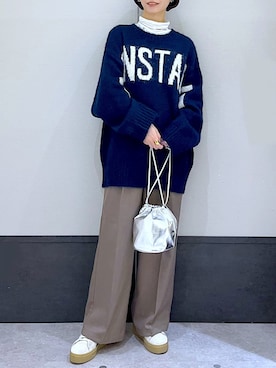 タックワイドパンツ 184044を使ったショップスタッフの人気