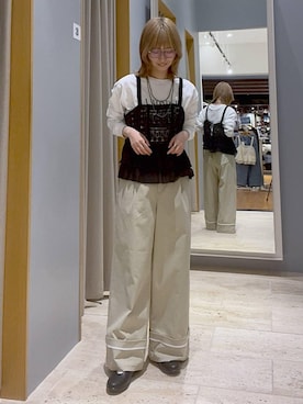 ミヨちゃんさん（レディース・166cm）の春コーディネート