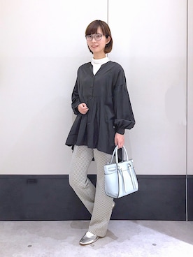 ミヨちゃんさん（レディース・165cm）の冬コーディネート