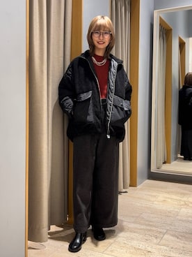 ミヨちゃんさん（レディース・166cm）の秋コーディネート