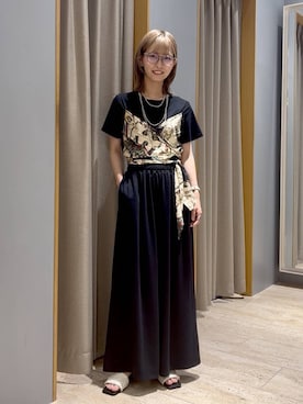 「20代_LEPSIM」｜ミヨちゃんさん（レディース・166cm）の夏コーディネート