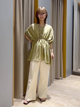 「20代_LEPSIM」｜ミヨちゃんさん（レディース・166cm）の夏コーディネート