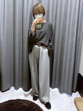 ミヨちゃんさん(レディース・166cm)の秋コーディネート