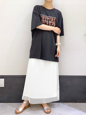 ミヨちゃんさん(レディース・165cm)の夏コーディネート