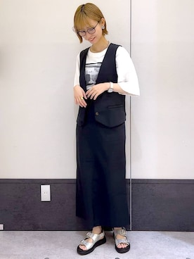 ミヨちゃんさん(レディース・166cm)の夏コーディネート