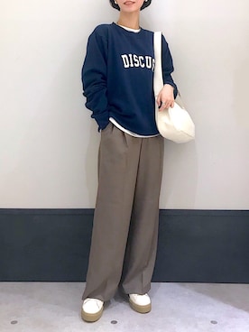 ミヨちゃんさん（レディース・165cm）の秋コーディネート