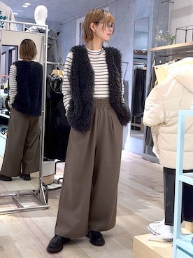 ミヨちゃんさん(レディース・166cm)の秋コーディネート