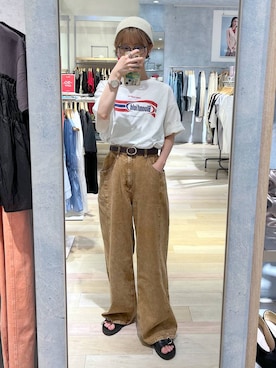 ミヨちゃんさん（レディース・166cm）の夏コーディネート