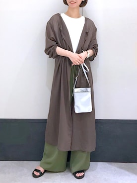 「LEPSIM」｜「アイテム（その他）」を使った、ミヨちゃんさん（レディース・165cm）の夏コーディネート