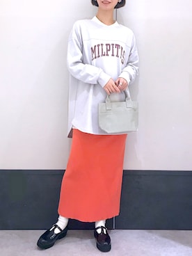 「LEPSIM」｜「アイテム（その他）」を使った、ミヨちゃんさん（レディース・165cm）の冬コーディネート