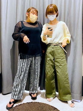 ミヨちゃんさん（レディース・165cm）の夏コーディネート