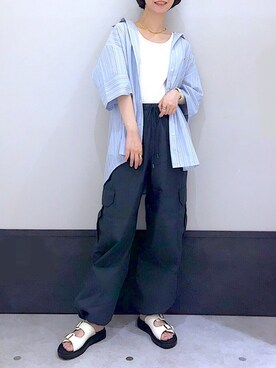 ミヨちゃんさん(レディース・165cm)の夏コーディネート