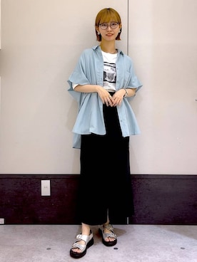 ミヨちゃんさん(レディース・166cm)の夏コーディネート