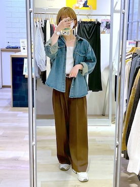 ミヨちゃんさん（レディース・166cm）の秋コーディネート