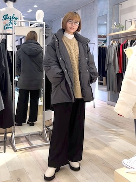 ミヨちゃんさん（レディース・166cm）の秋コーディネート