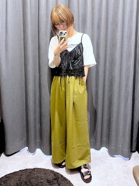 ミヨちゃんさん(レディース・166cm)の夏コーディネート