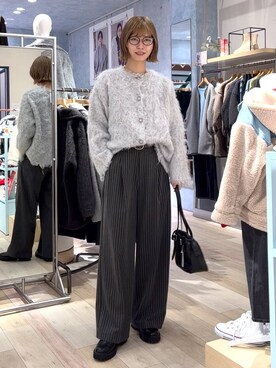 ミヨちゃんさん(レディース・166cm)の冬コーディネート