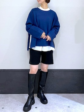 「レプシィム(LEPSIM)」｜「アイテム（ブーツ）」を使った、ミヨちゃんさん（レディース・165cm）の秋コーディネート